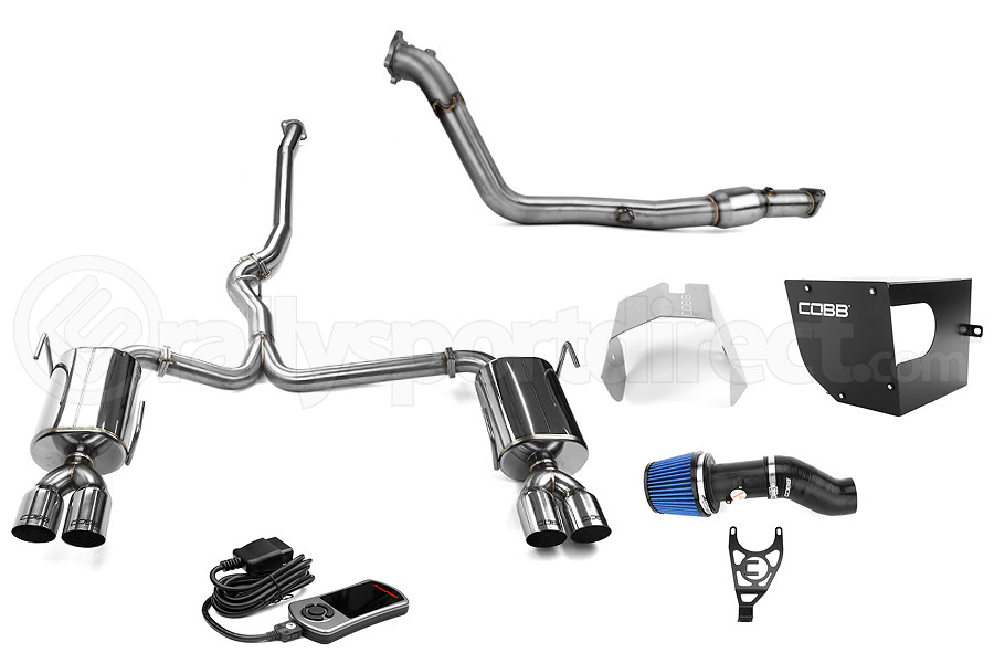 COBB Tuning Stage 2 Power Package Black Subaru WRX STI 20112014