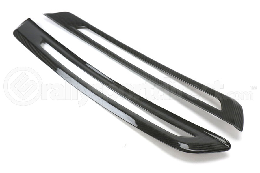 OLM LE Carbon Fiber Door Sill Cover (Type A) - Toyota Supra 2020+