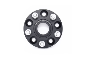 Torque Solution Forged Aluminum Wheel Spacer 5x114.3 20mm Black Pair - Subaru Models (inc. 2005+ STI / 2015+ WRX)