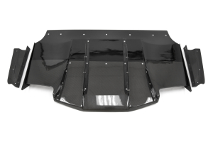 OLM Half Carbon VA Style Rear Diffuser - Subaru WRX / STI 2015+