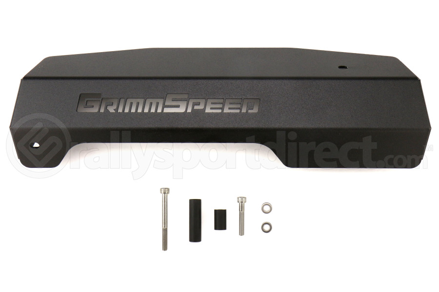 GrimmSpeed Pulley Cover Black - Subaru WRX 2015+