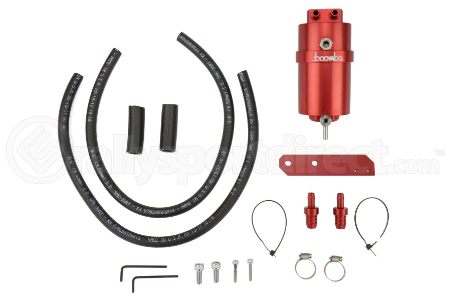 Boomba Racing Stage 1 Oil Catch Can Kit Ccv Red Subaru Base 15 21 031 00 025r Rallysport Direct