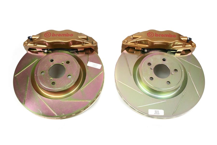 Brembo OE Gold Front Brake Kit Subaru WRX 20022007 1E5.6002A4