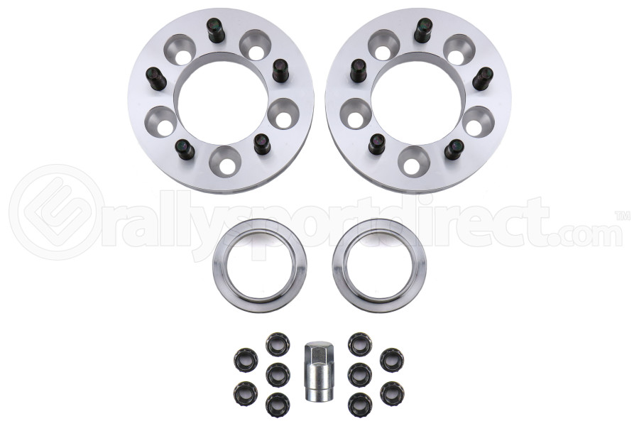 KICS Wheel Spacers 5x1143 15mm w Hub Rings Subaru WRX STI 20052007