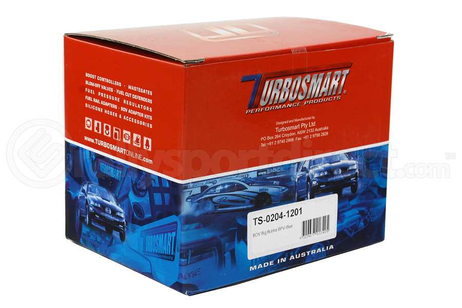 Turbosmart Recirculating Blow Off Valve Big Bubba Blue (Part Number: TS-0204-1201) Turbosmart Recirculating Blow Off Valve Big Bubba Blue (Part Number: )