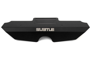 Subtle Solutions Alternator Cover Black - Subaru WRX 2002-2014 / STI 2004-2014