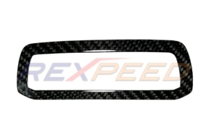 Rexpeed Carbon Fiber Cluster Switch Panel Badge - Toyota Supra 2020+