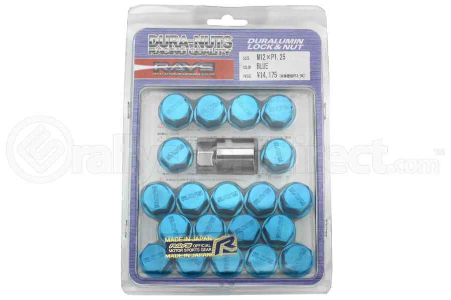 Volk Racing Rays 35MM 12X1.25 Lug Nuts Blue (Part Number: W3512125U) Volk Racing Rays 35MM 12X1.25 Lug Nuts Blue (Part Number: )