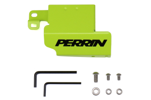 Perrin Boost Control Solenoid Cover Neon Yellow - Subaru STI 2008+