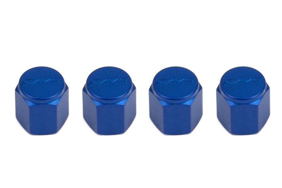 Volk Racing Rays Valve Stem Caps Blue WVALBL2 Free Shipping