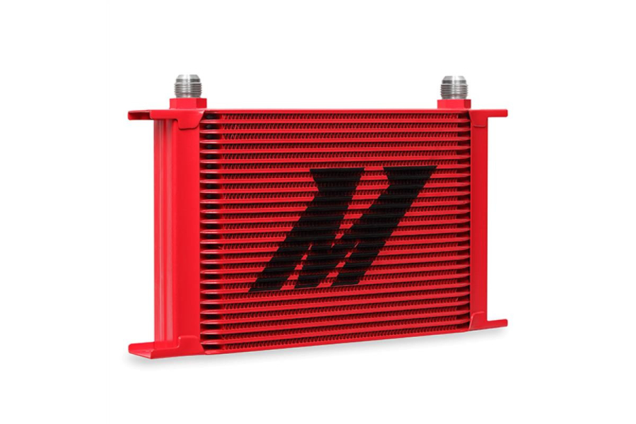 Mishimoto Universal 25 Row Oil Cooler Red - Universal