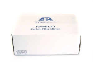 APR Carbon Fiber Mirrors Formula GT3 Black Base - Honda Civic 1992-1995