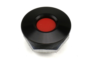 Move Over Racing Bumper Kit No Logo- Black w/ Red Button - Subaru WRX/STI 2008-2014