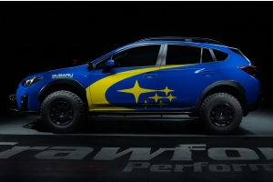 Crawford 2in Lift Kit Anodized Black - Subaru Models (inc. 2018-2021 Crosstrek / 2019-2021 Forester)