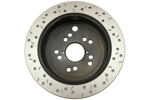 DBA 4000 Series Drilled/Slotted Rotor Single Rear - Subaru Models (inc. 2008+ WRX / 2003+ Forester)