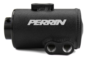 PERRIN Air Oil Separator Black Aftermarket FMIC - Subaru Models (inc. WRX 2002-2014 / STI 2008-2020)