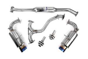 Invidia N1 Cat Back Exhaust Titanium Tips - Scion FR-S 2013-2016 / Subaru BRZ 2013+ / Toyota 86 2017+