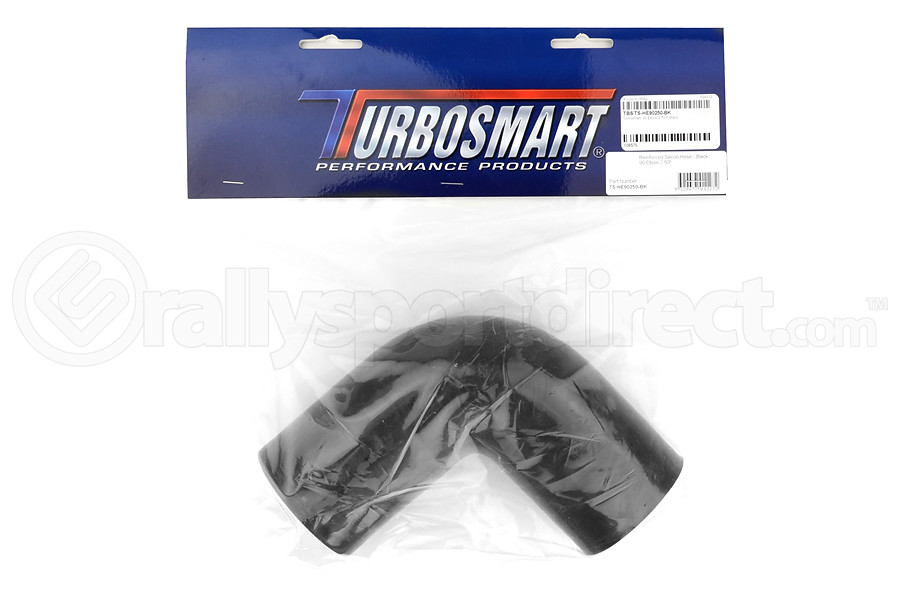 Turbosmart Silicone Elbow 90deg 2.5in Black (Part Number: TS-HE90250-BK) Turbosmart Silicone Elbow 90deg 2.5in Black - Universal