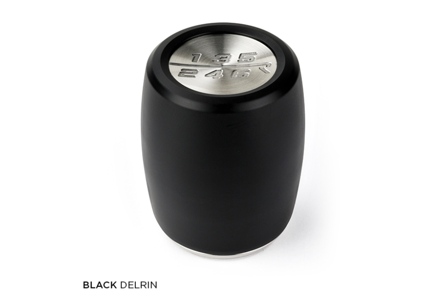 Raceseng Signature Black Delrin Shift Knob w Engraving Acura Base