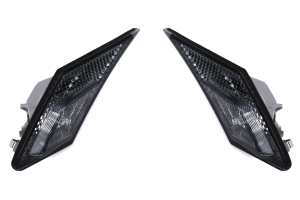 Overun Signature Dark Smoked Len Amber LED Panel Bumper Side Marker Light Plug&Play Designed for 2013-2020 86 BRZ 