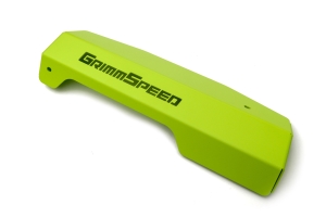 GrimmSpeed Pulley Cover Neon Green - Subaru WRX 2015-2021