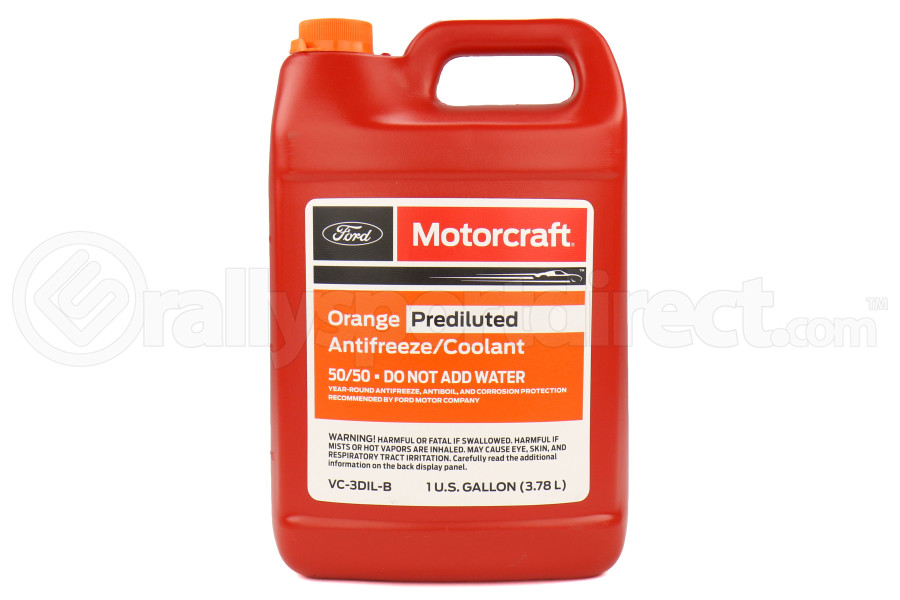 Ford Motorcraft Orange Prediluted Antifreeze Coolant