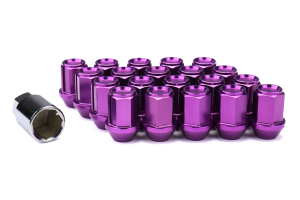 KICS Project Leggdura Racing Purple Lug Nuts 12x1.25 - Universal