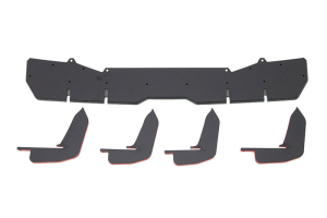 Maxton Design Racing Rear Diffuser Black w/ Red Accent - Subaru WRX / STI 2015-2021