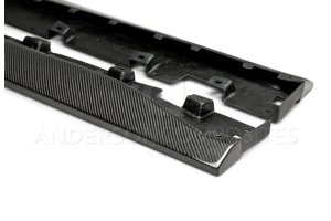 Anderson Composites Type-AR Carbon Fiber Side Rocker Panels - Ford Mustang 2015-2017