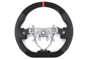 FactionFab Steering Wheel Leather and Suede - Subaru WRX / STI 2008 - 2014