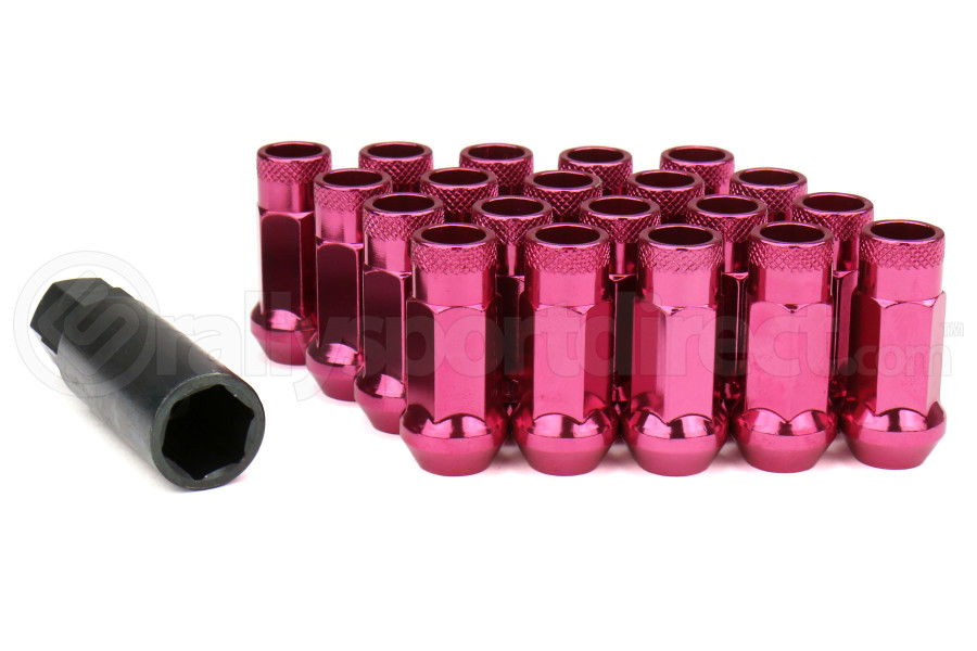 pink lug nuts