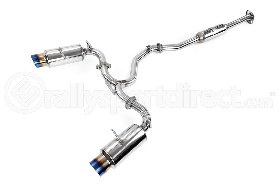 Invidia N1 Cat Back Exhaust Titanium Tips Subaru Premium 2013