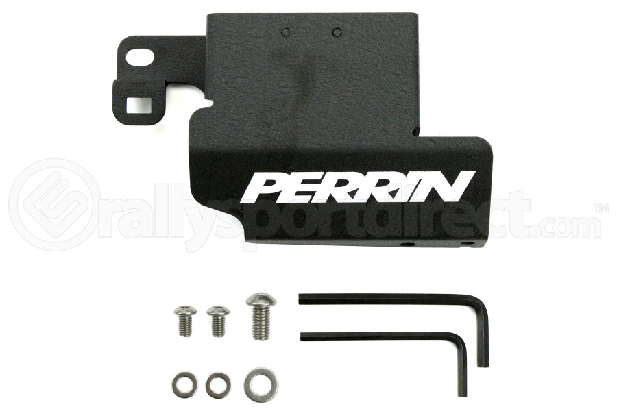 PERRIN Boost Control Solenoid Cover Black - Subaru STI 2008+