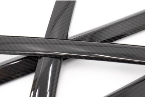 OLM LE Carbon Fiber Door Molding Covers (6pc) - Toyota Supra 2020+