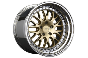 XXR 570 5x120 Hyper Gold w/ Platinum Lip - Universal