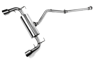 Perrin Cat Back Exhaust Non Resonated Subaru Premium 2013 2017