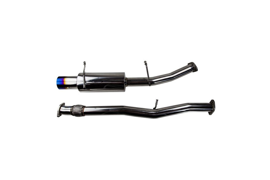 TurboXS Catback Exhaust System 45in Blued Tip Subaru WRX STI 2004