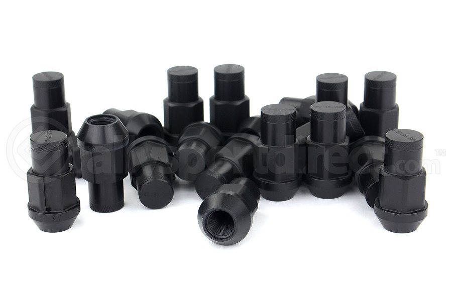 Volk Racing Rays 42MM 12X125 Lug Nuts Black Subaru Limited 2014