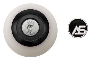 AutoStyled Shift Knob Black w/ White Delrin Center - Ford Focus RS 2016+ / Ford Focus ST 2013+ / Ford Fiesta ST 2014+