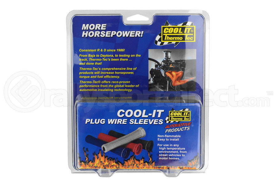 Thermo Tec Cool-It Spark Plug Wire Sleeves 4 Pack Black (Part Number: 14262) Thermo Tec Cool-It Spark Plug Wire Sleeves 4 Pack Black (Part Number: )