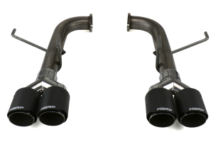 MBRP 2.5in Quad Carbon Fiber Tip Axle Back Exhaust - Subaru WRX / STI 2015+