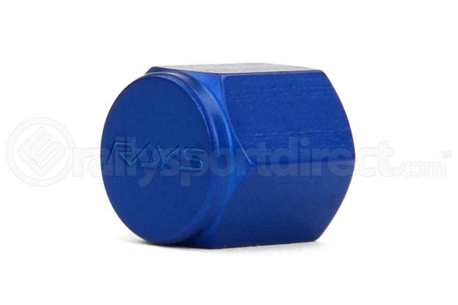Volk Racing Rays Valve Stem Caps Blue (Part Number: WVALBL2) Volk Racing Rays Valve Stem Caps Blue (Part Number: )