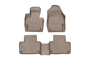 Weathertech Front and Rear Floorliners Tan - Subaru Outback 2020+