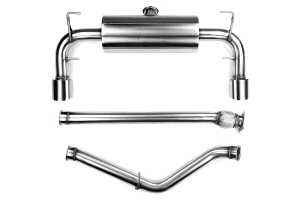 Perrin Cat Back Exhaust Non Resonated Subaru Premium 2013 2017
