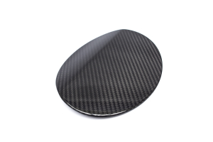 OLM S-line Dry Carbon Fiber Fuel Door Cover - Subaru WRX / STI 2015+