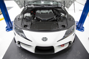 OLM Carbon Fiber Engine Cover - Toyota Supra 2020+