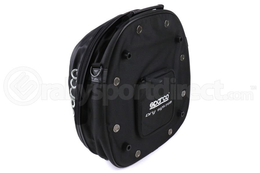 Sparco Helmet Bag Cosmos Black 016433nr Free Shipping Rallysport Direct