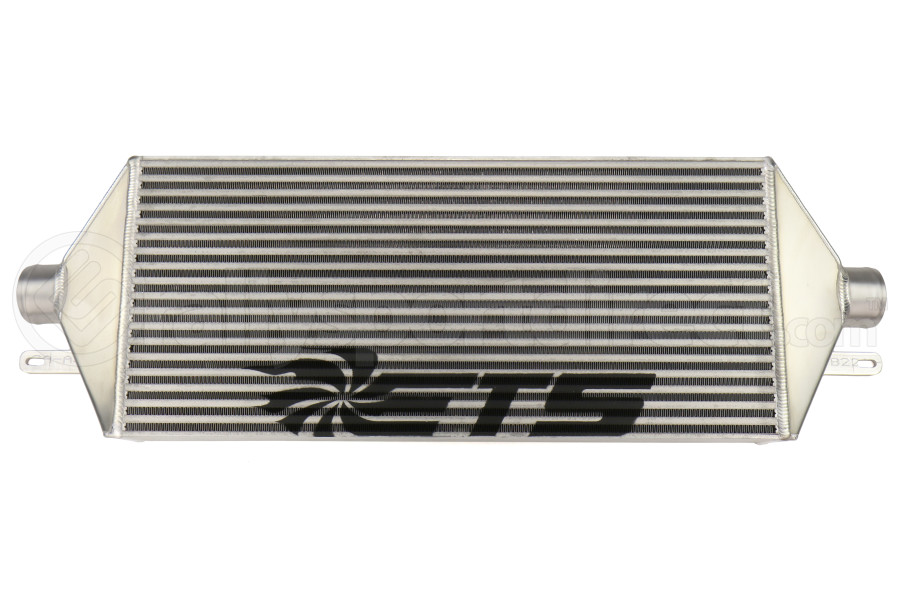 ETS Front Mount Intercooler Core 3.5in Silver w/ Black Logo - Subaru STI 2015 - 2020