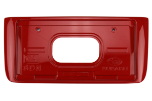 Subaru Oem Paint Matched Jdm Rear License Plate Holder