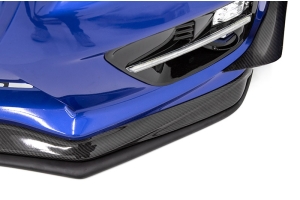 OLM Matte Black Extension Lip For VA Style Lips - Subaru WRX / STI 2015-2017
